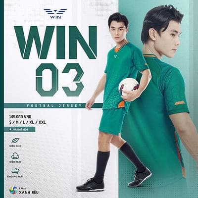 QUẦN ÁO WIN 03 - XANH RÊU
