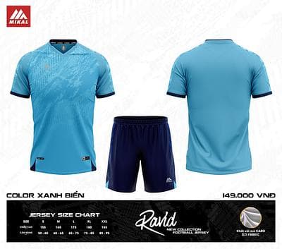 Quần áo MK RAVID - XANH BIỂN 