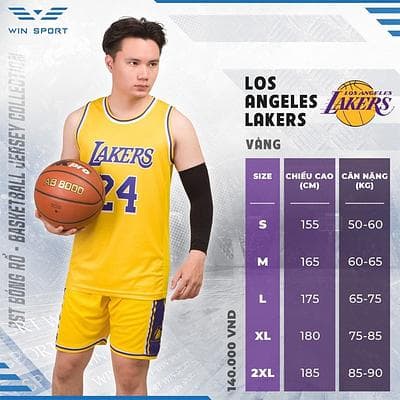 QUẦN ÁO BÓNG RỔ WIN SPORT - VÀNG