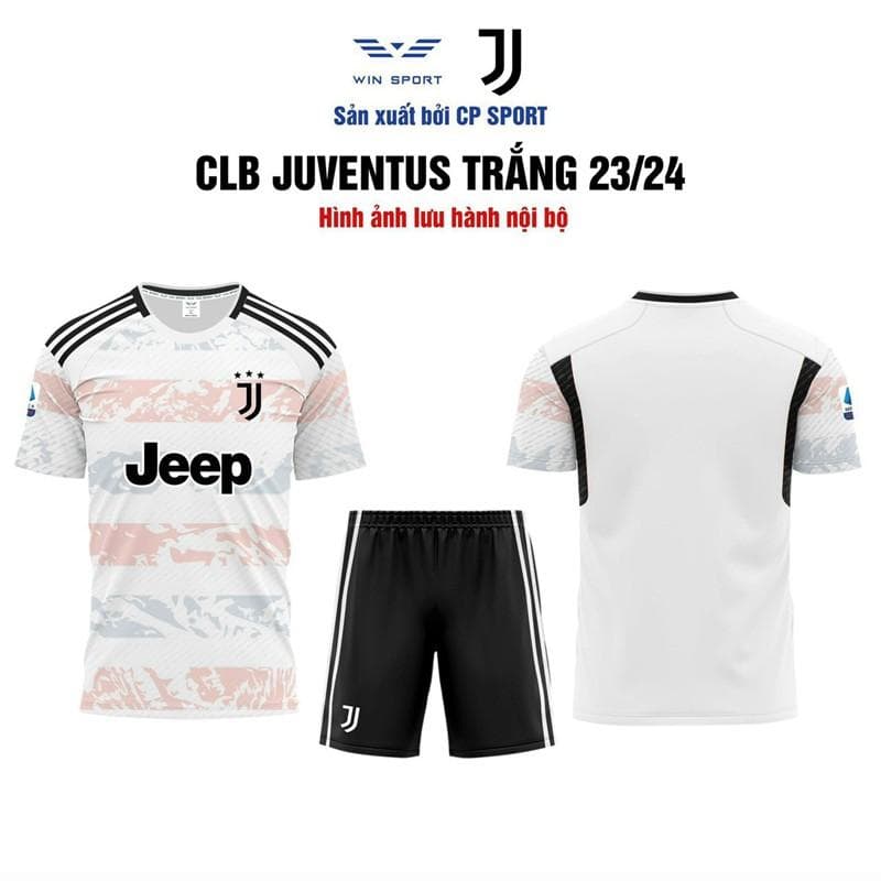 Quần Áo CLB JUVE 23/24 - TRẮNG