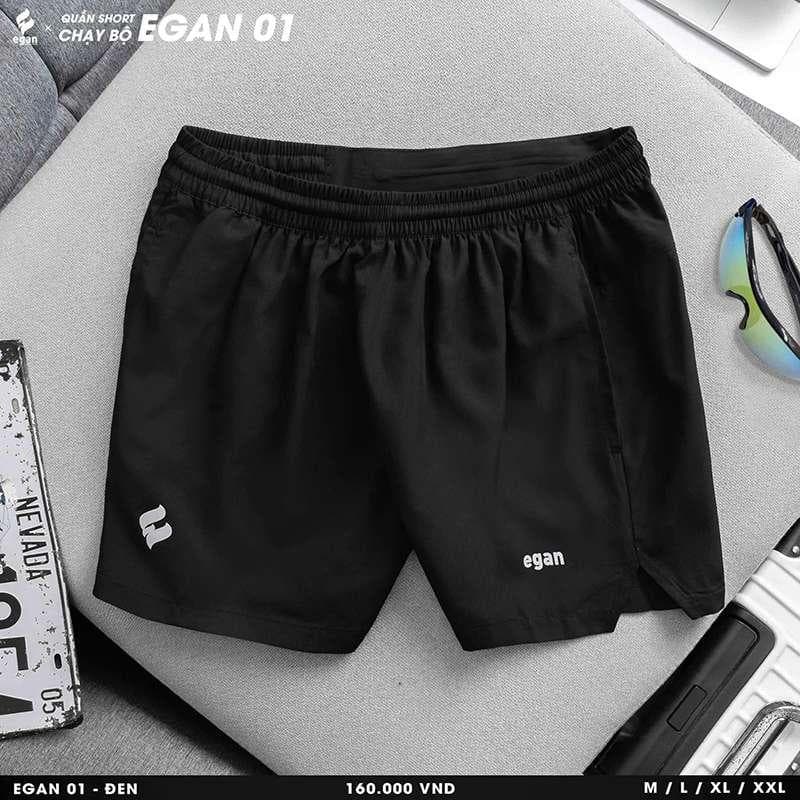 QUẦN CHẠY BỘ EGAN 01 - ĐEN