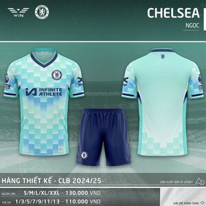 Green double couch with wooden legs