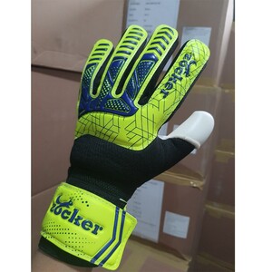 Green double couch with wooden legs