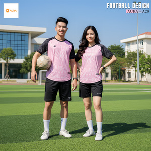 Green double couch with wooden legs