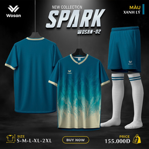 Green double couch with wooden legs